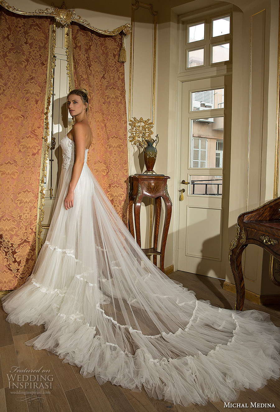 michal medina wedding dress