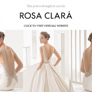 rosa clara 2017 bridal collection below banner
