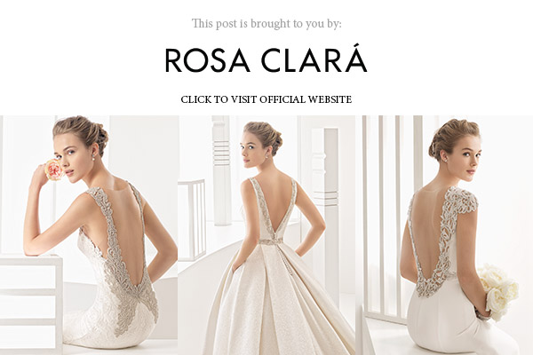 rosa clara 2017 bridal collection below banner