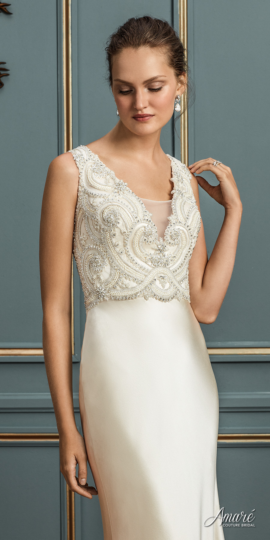 2017 bridal train dresses