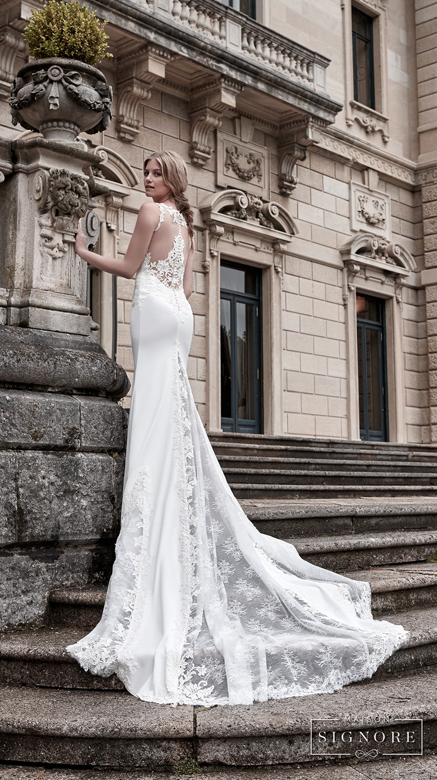 maison signore victoria f long sleeves wedding gown 3