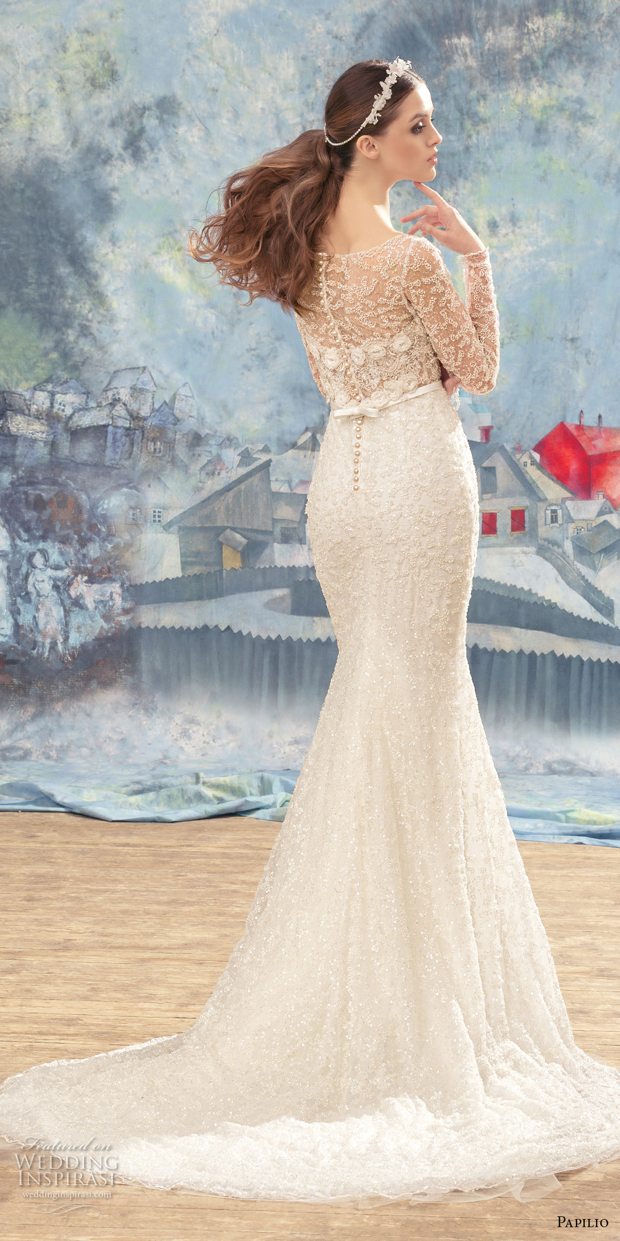 papilio 2017 bridal long sleeves square neckline full embellishment elegant fit and flare wedding dress covered lace back chapel train (jaco) bv papilio 2017 bridal long sleeves square neckline full embellishment elegant fit and flare wedding dress covered lace back chapel train (jaco) bv