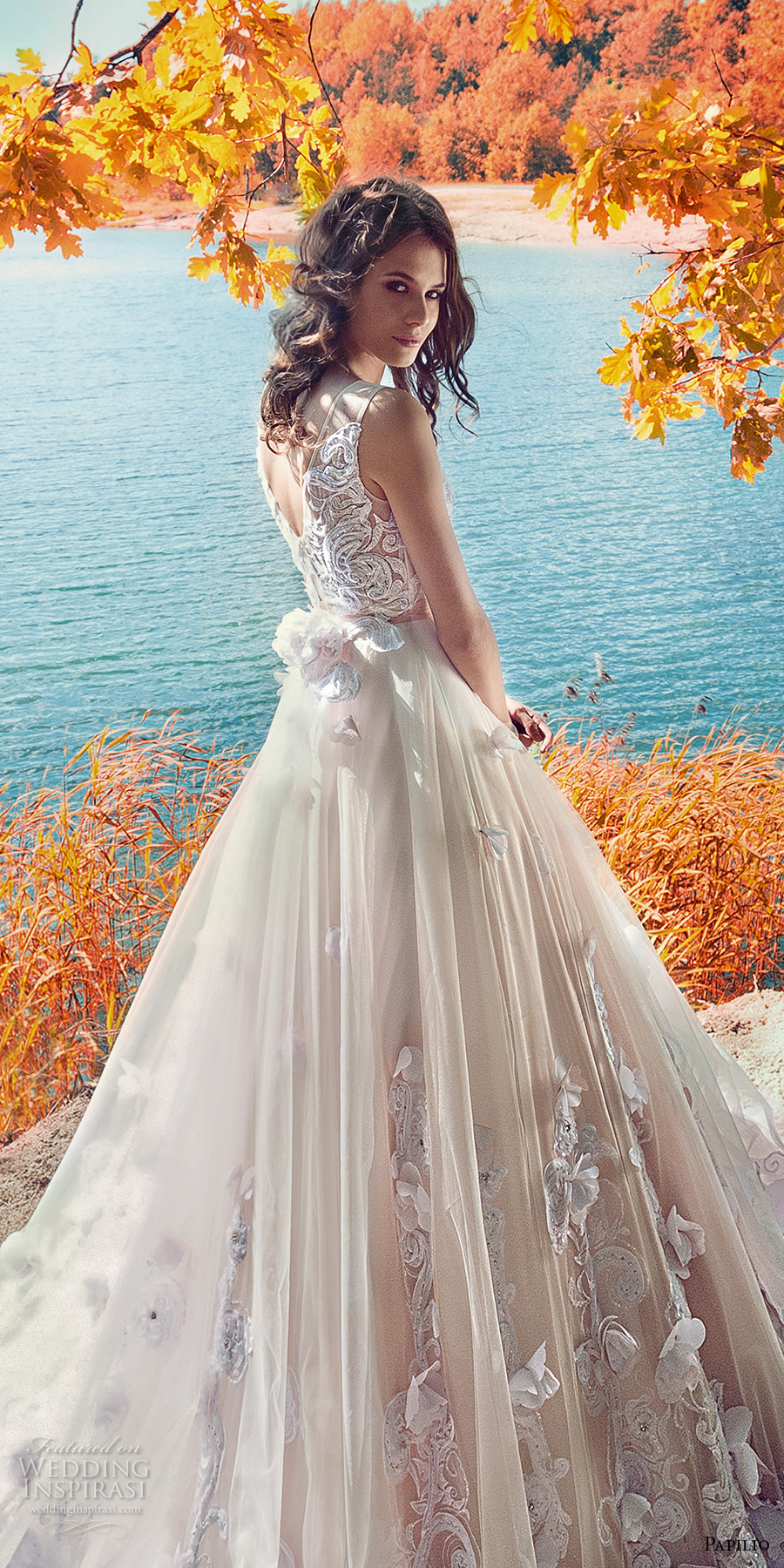 papilio 2017 bridal sleeveless sheer jewel neckline heavily embellished bodice tulle skirt romantic blush color modified a line wedding dress open v back long train (swamphen) zbv papilio 2017 bridal sleeveless sheer jewel neckline heavily embellished bodice tulle skirt romantic blush color modified a line wedding dress open v back long train (swamphen) zbv