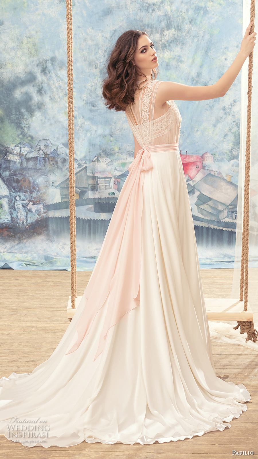 papilio 2017 bridal sleeveless thick strap straight across neckline heavily embellished bodice romantic modified a line wedding dress chapel train (oriole) bv papilio 2017 bridal sleeveless thick strap straight across neckline heavily embellished bodice romantic modified a line wedding dress chapel train (oriole) bv