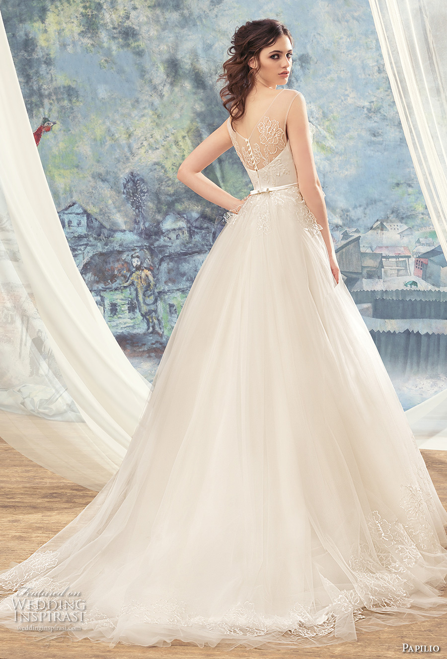 papilio 2017 bridal sleeveless thick strap sweetheart neckline heavily embellished bodice romantic princess ball gown wedding dress chapel train (hummingbird) bv papilio 2017 bridal sleeveless thick strap sweetheart neckline heavily embellished bodice romantic princess ball gown wedding dress chapel train (hummingbird) bv