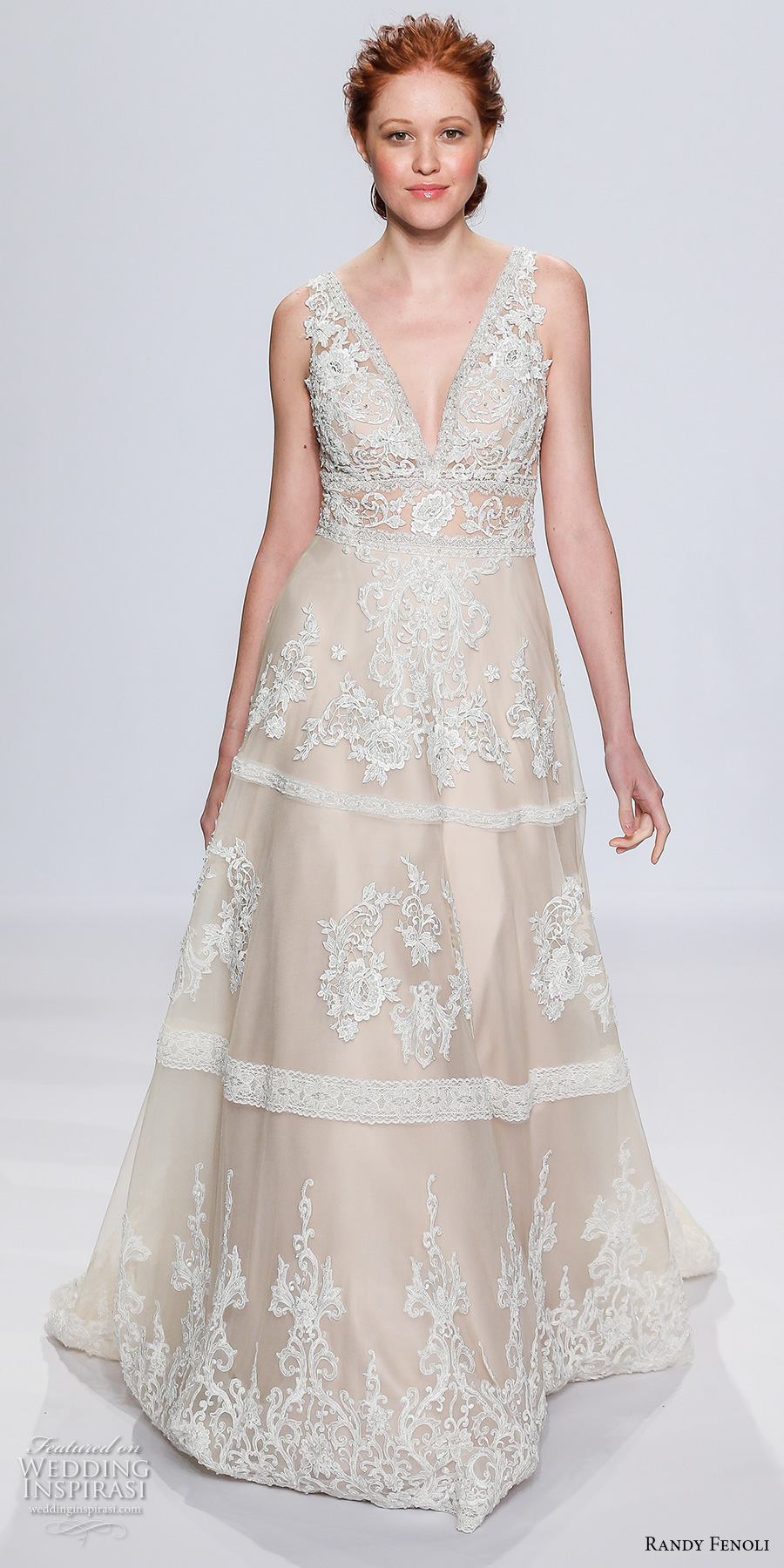 randy fenoli spring 2018 bridal sleeveless v neck full embellishment ivory color vintage elegant a line wedding dress open v back sweep train (22) mv randy fenoli spring 2018 bridal sleeveless v neck full embellishment ivory color vintage elegant a line wedding dress open v back sweep train (22) mv