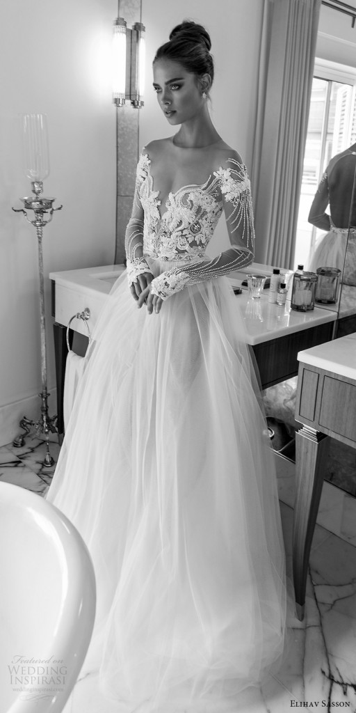 Elihav Sasson 2018 Wedding Dresses — “Vintage Jewellery” Bridal ...