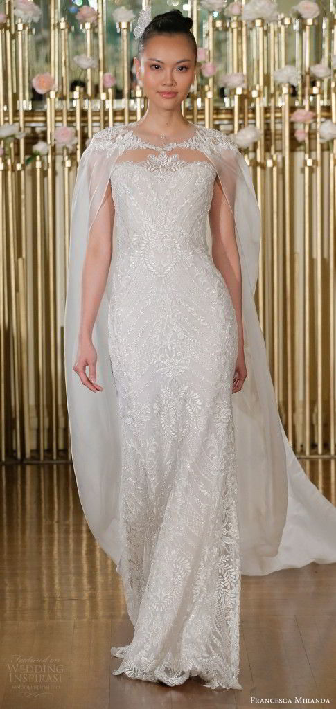 Francesca Miranda Spring 2018 Wedding Dresses — New York Bridal Fashion ...