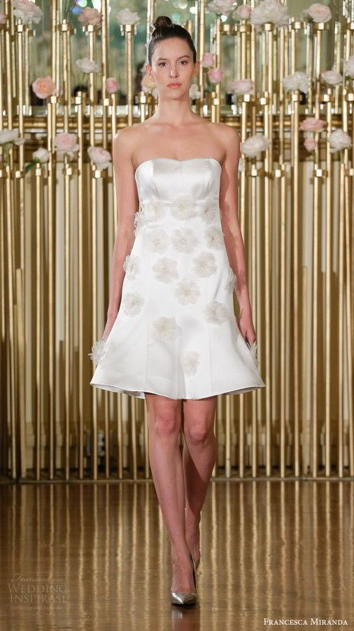Francesca Miranda Spring 2018 Wedding Dresses — New York Bridal Fashion ...
