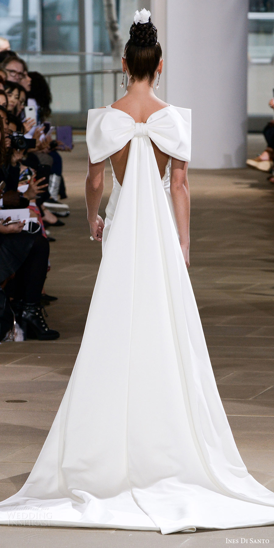 ines di santo spring 2018 bridal sleeveless bateau neck trumpet wedding dress (promise) bv illusion low back bow detachable train clean modern ines di santo spring 2018 bridal sleeveless bateau neck trumpet wedding dress (promise) bv illusion low back bow detachable train clean modern