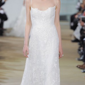 ines di santo spring 2018 bridal sleeveless scoop neck spaghetti straps lace a line wedding dress (jena) mv short train romantic elegant
