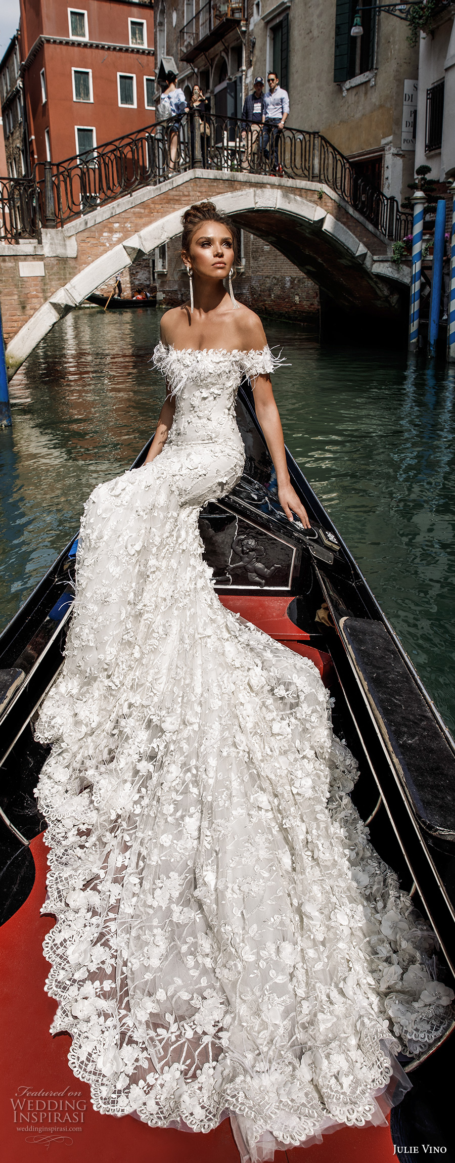 julie vino spring 2018 bridal off the shoulder straight across neckline full embellishment elegant romantic fit and flare wedding dress open v back royal train (02) zv julie vino spring 2018 bridal off the shoulder straight across neckline full embellishment elegant romantic fit and flare wedding dress open v back royal train (02) zv
