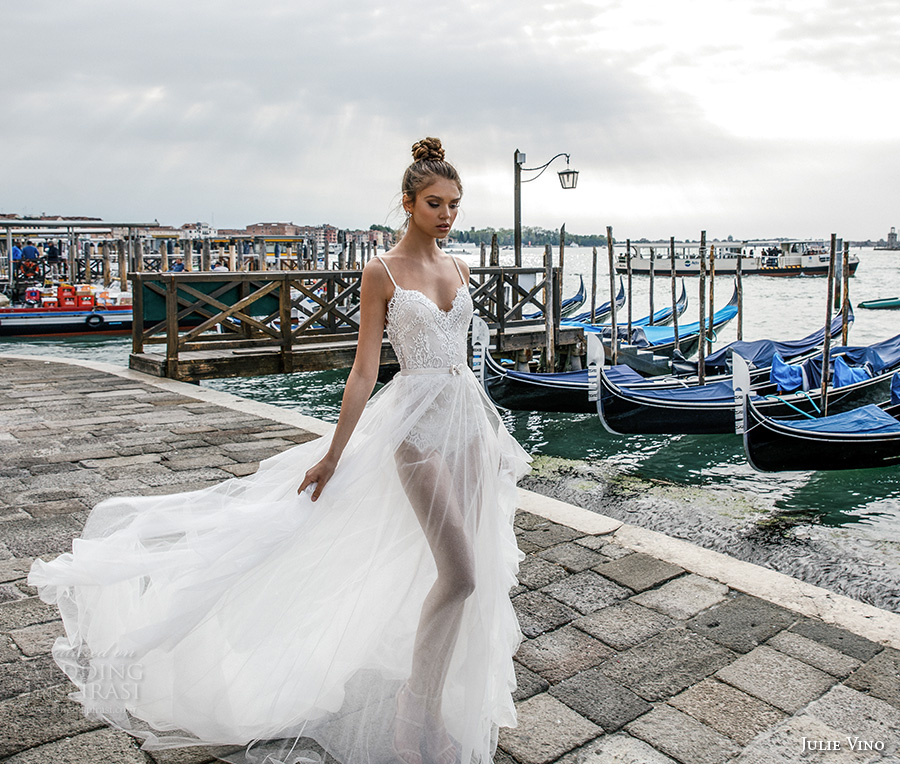 julie vino spring 2018 bridal spagetti strap sweetheart neckline heavily embellished bodice flowy tulle skirt romantic sexy a line wedding dress open scoop back chapel train (03) mv julie vino spring 2018 bridal spagetti strap sweetheart neckline heavily embellished bodice flowy tulle skirt romantic sexy a line wedding dress open scoop back chapel train (03) mv