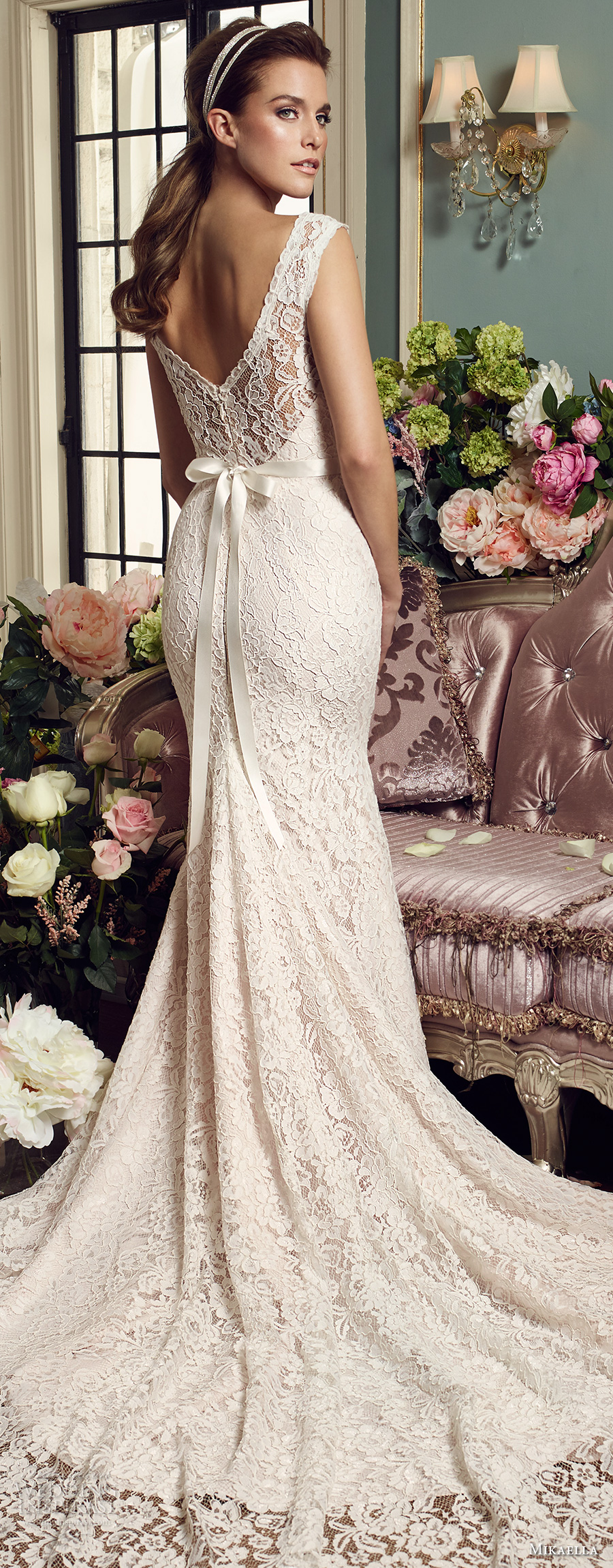 mikaella fall 2017 bridal sleeveless illusion bateau sweetheart neckline full embellishment elegant fit and flare wedding dress v back chapel train (2157) zbv mikaella fall 2017 bridal sleeveless illusion bateau sweetheart neckline full embellishment elegant fit and flare wedding dress v back chapel train (2157) zbv
