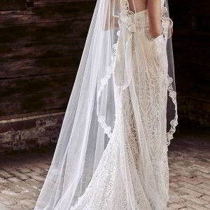 anna campbell 2018 bridal cap sleeves sweetheart neckline full embellishment elegant sheath wedding dress lace rasor back sweep train (13) bv