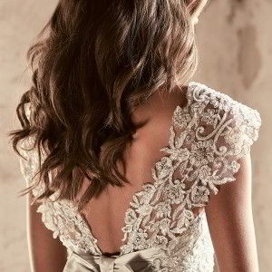 anna campbell 2018 bridal cap sleeves v neck full embellishment elegant sheath wedding dress open v back sweep train (18) zbv