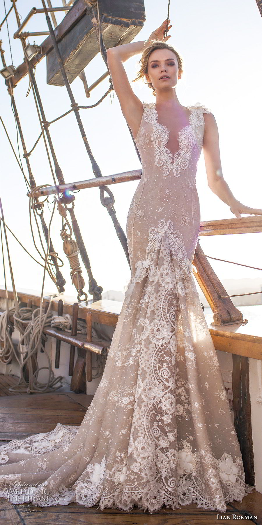 lian rokman 2017 bridal sleeveless deep v neck full embellishment elegant fit and flare wedding dress open back chapel train (topaz) mv lian rokman 2017 bridal sleeveless deep v neck full embellishment elegant fit and flare wedding dress open back chapel train (topaz) mv