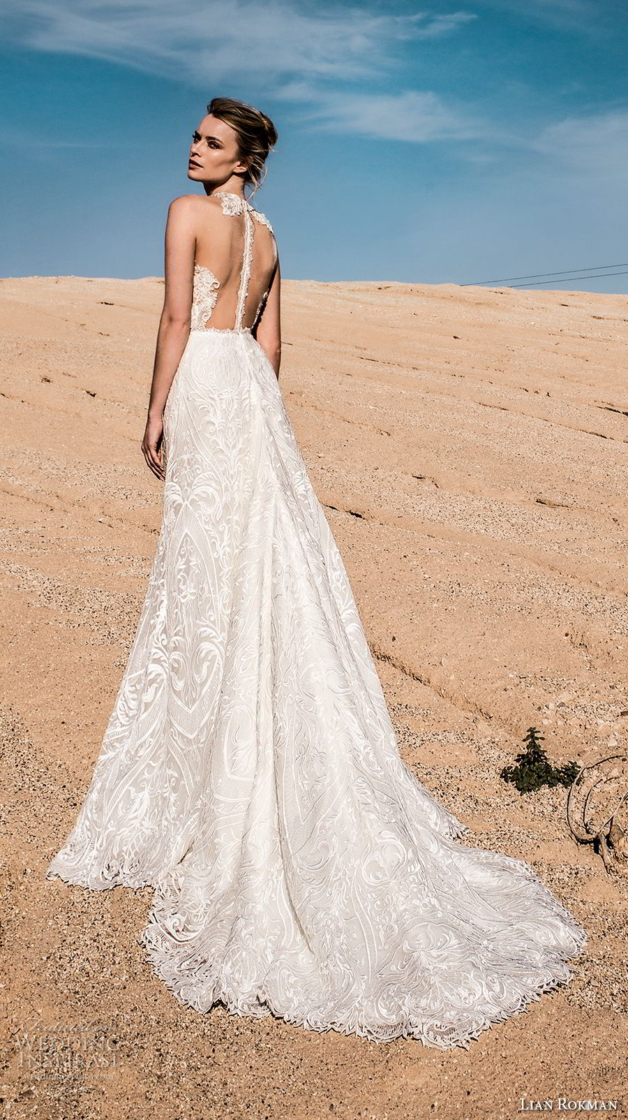 lian rokman 2017 bridal sleeveless halter neck deep plunging sweetheart neckline full embellishment sexy elegant a line wedding dress sheer back chapel train (amethyst) bv lian rokman 2017 bridal sleeveless halter neck deep plunging sweetheart neckline full embellishment sexy elegant a line wedding dress sheer back chapel train (amethyst) bv