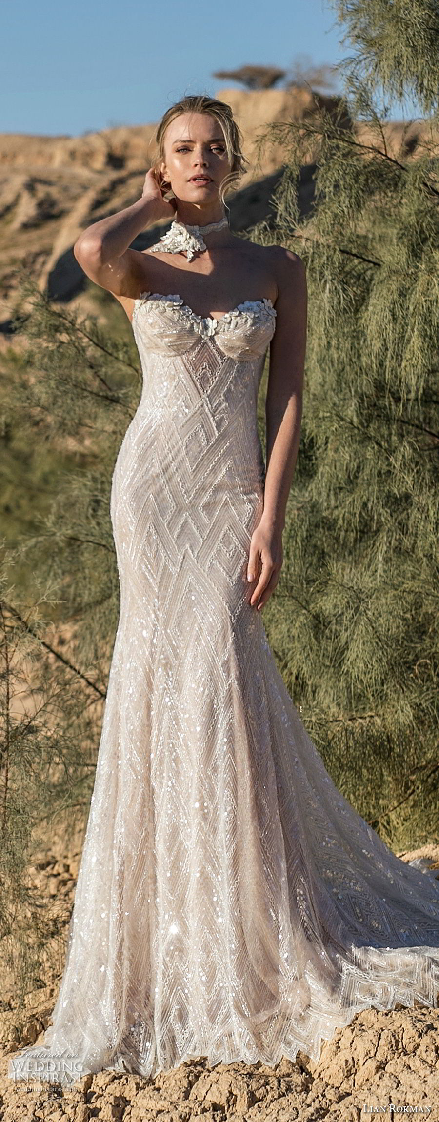 lian rokman 2017 bridal strapless sweetheart neckline bustier full embellishment elegant sexy trumpet wedding dress sweep train (emerald) mv lian rokman 2017 bridal strapless sweetheart neckline bustier full embellishment elegant sexy trumpet wedding dress sweep train (emerald) mv