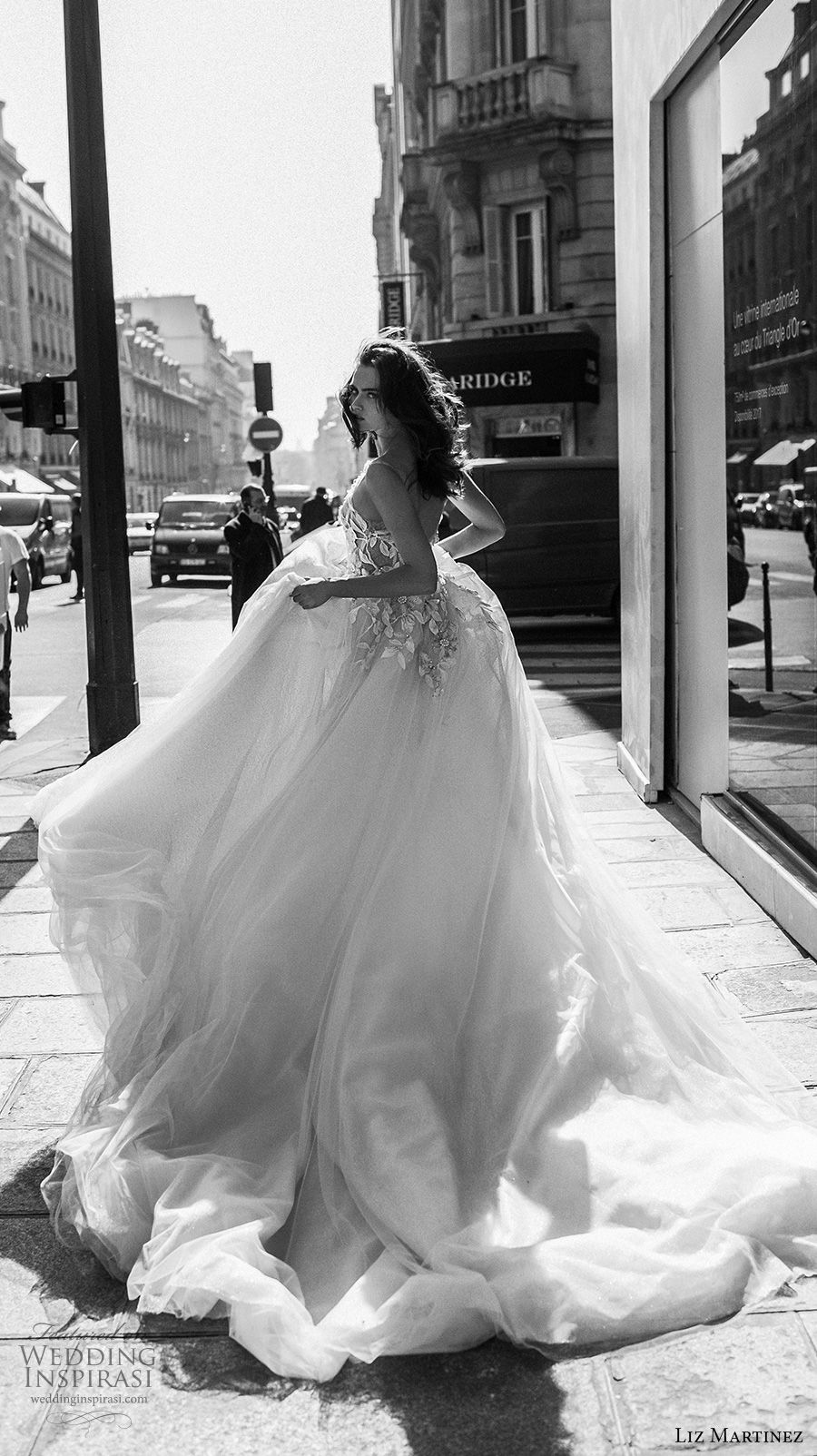 liz martinez 2018 bridal sleeveless bateau neckline heavily embellished bodice princess ball gown wedding dress open back royal train (5) bv