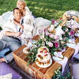 adorn invitation romantic bohemian luxury purrple gold wedding inspiration photo 680