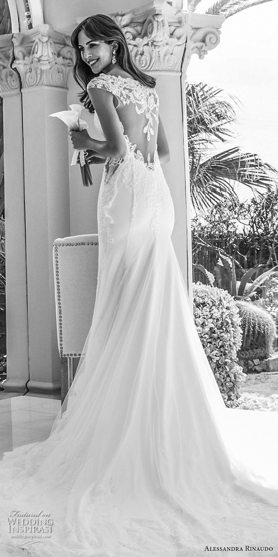 alessandra rinaudo 2018 bridal cap sleeves sweetheart neckline heavily embellished bodice elegant soft a  line wedding dress sheer lace back chapel train (32) bv