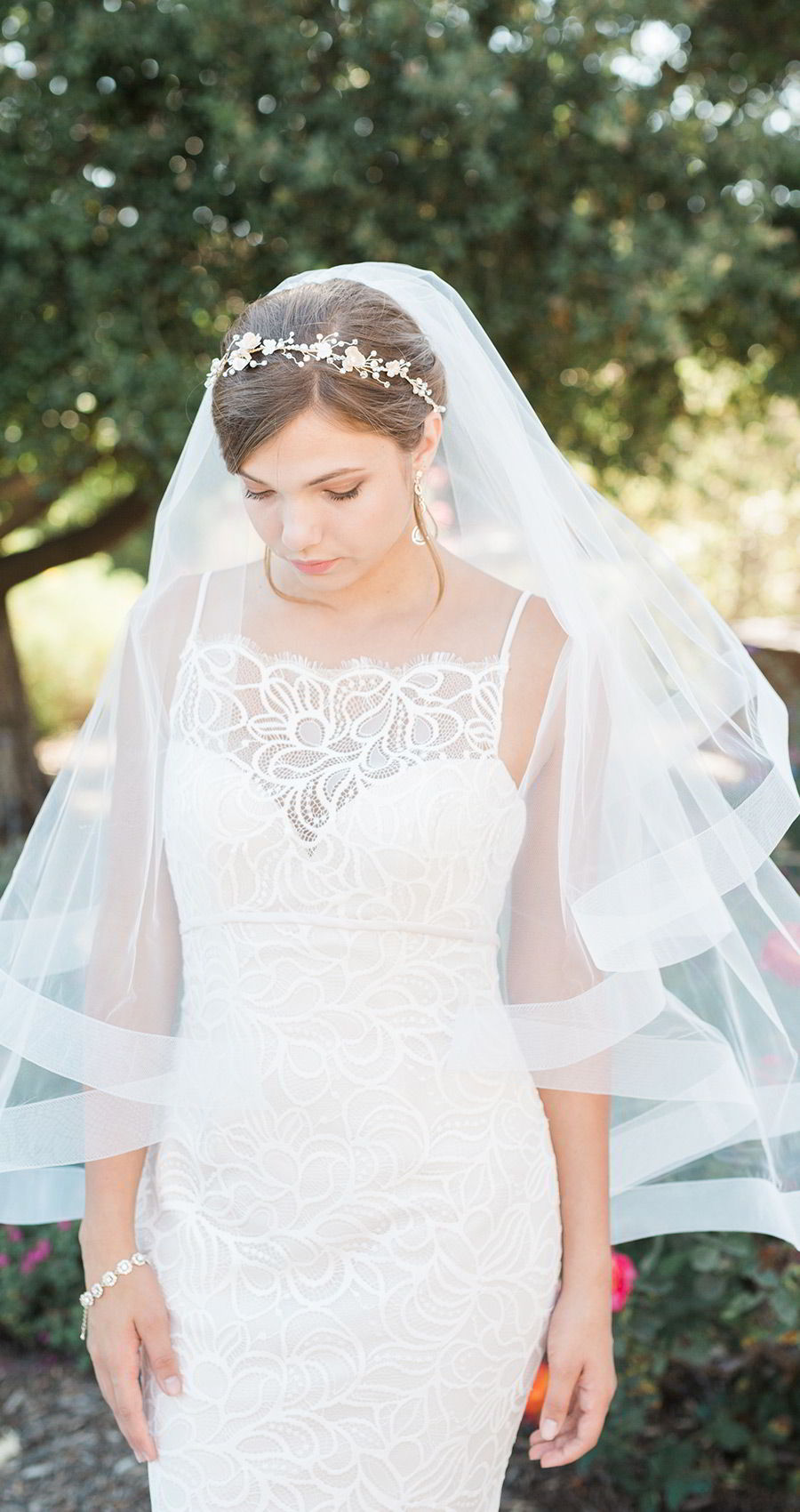 bel aire bridal accessories 6740 rhinestone crystal tie headpiece romantic wedding dress veil
