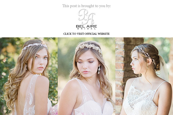 bel aire bridal accessories fall 2017 collection headpiece halo veil banner