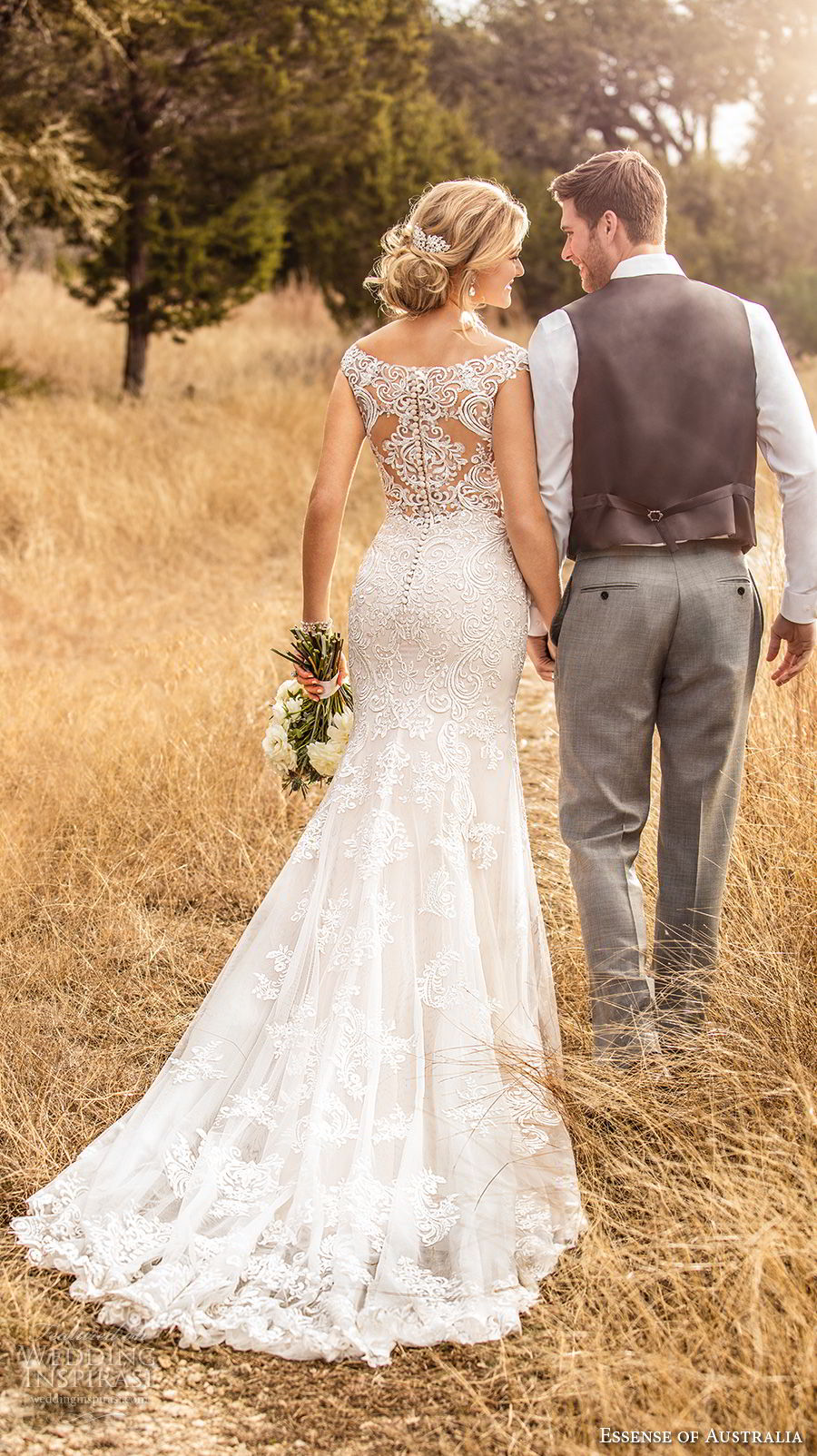 essense australia fall 2017 bridal cap sleeves illusion bateau sweetheart neckline full embellishment elegant blush color sheath wedding dress covered lace back chapel train (22) mv essense australia fall 2017 bridal cap sleeves illusion bateau sweetheart neckline full embellishment elegant blush color sheath wedding dress covered lace back chapel train (22) mv