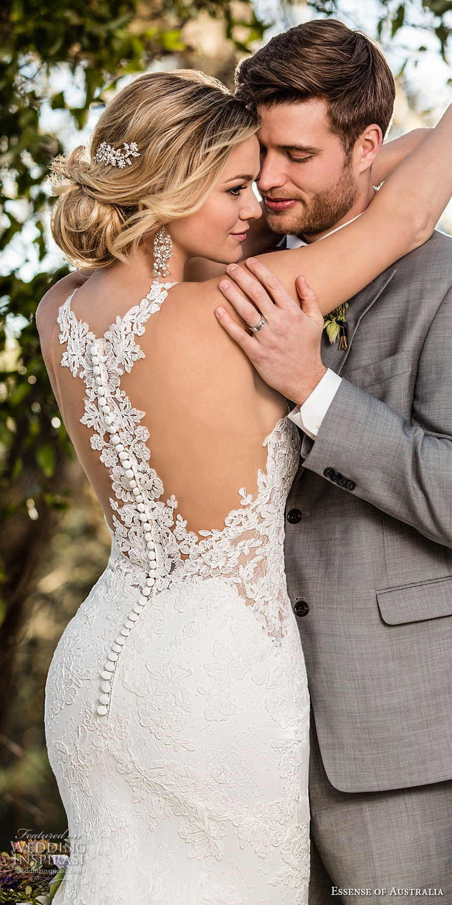 essense australia fall 2017 bridal sleeveless halter jewel neck heavily embellished bodice elegant mermaid wedding dress rasor back chapel train (42) zbv essense australia fall 2017 bridal sleeveless halter jewel neck heavily embellished bodice elegant mermaid wedding dress rasor back chapel train (42) zbv