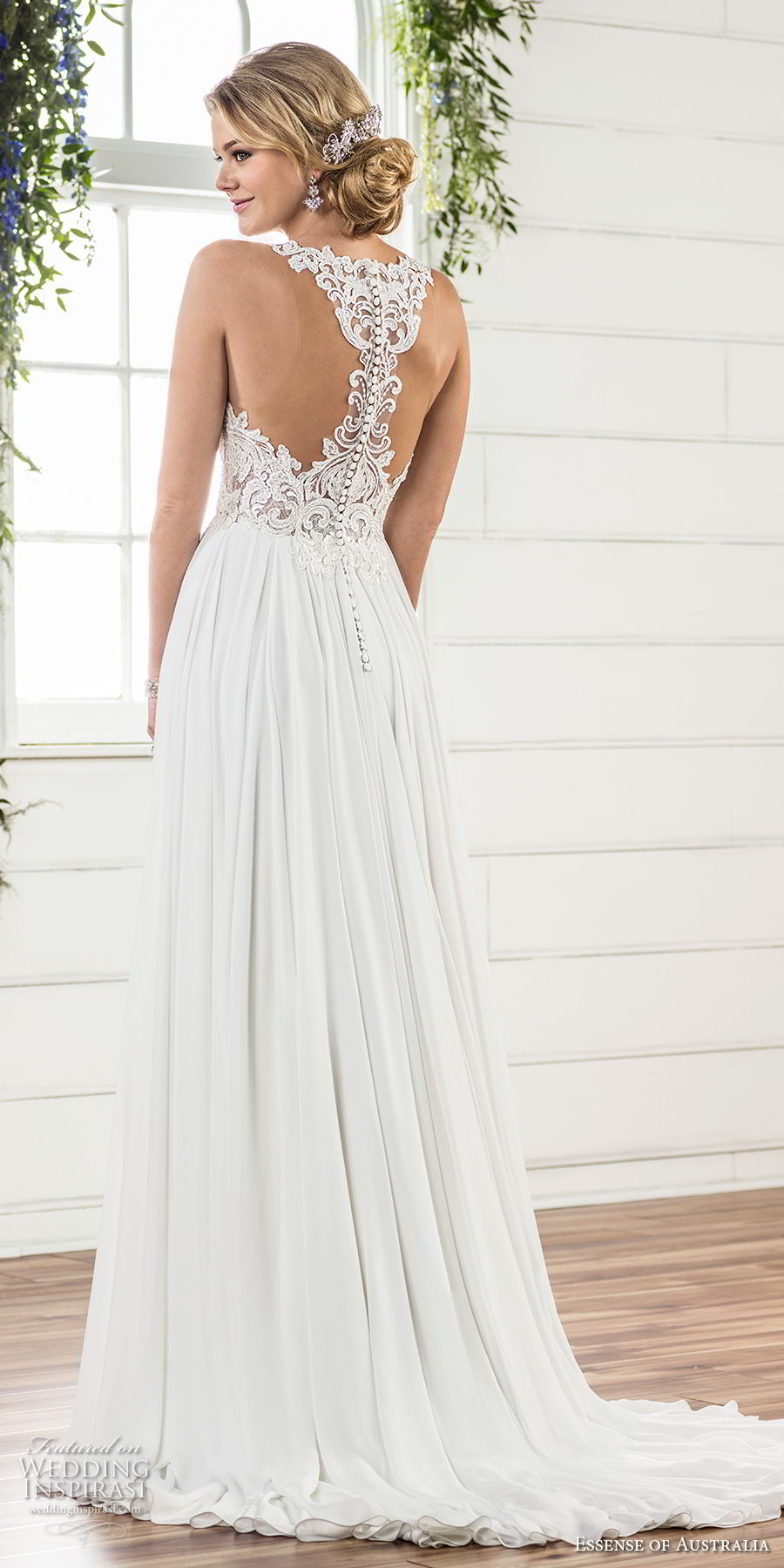 essense australia fall 2017 bridal sleeveless illusion jewel sweetheart neckline heavily embellished bodice romantic soft a line wedding dress rasor back sweep train (71) bv essense australia fall 2017 bridal sleeveless illusion jewel sweetheart neckline heavily embellished bodice romantic soft a line wedding dress rasor back sweep train (71) bv