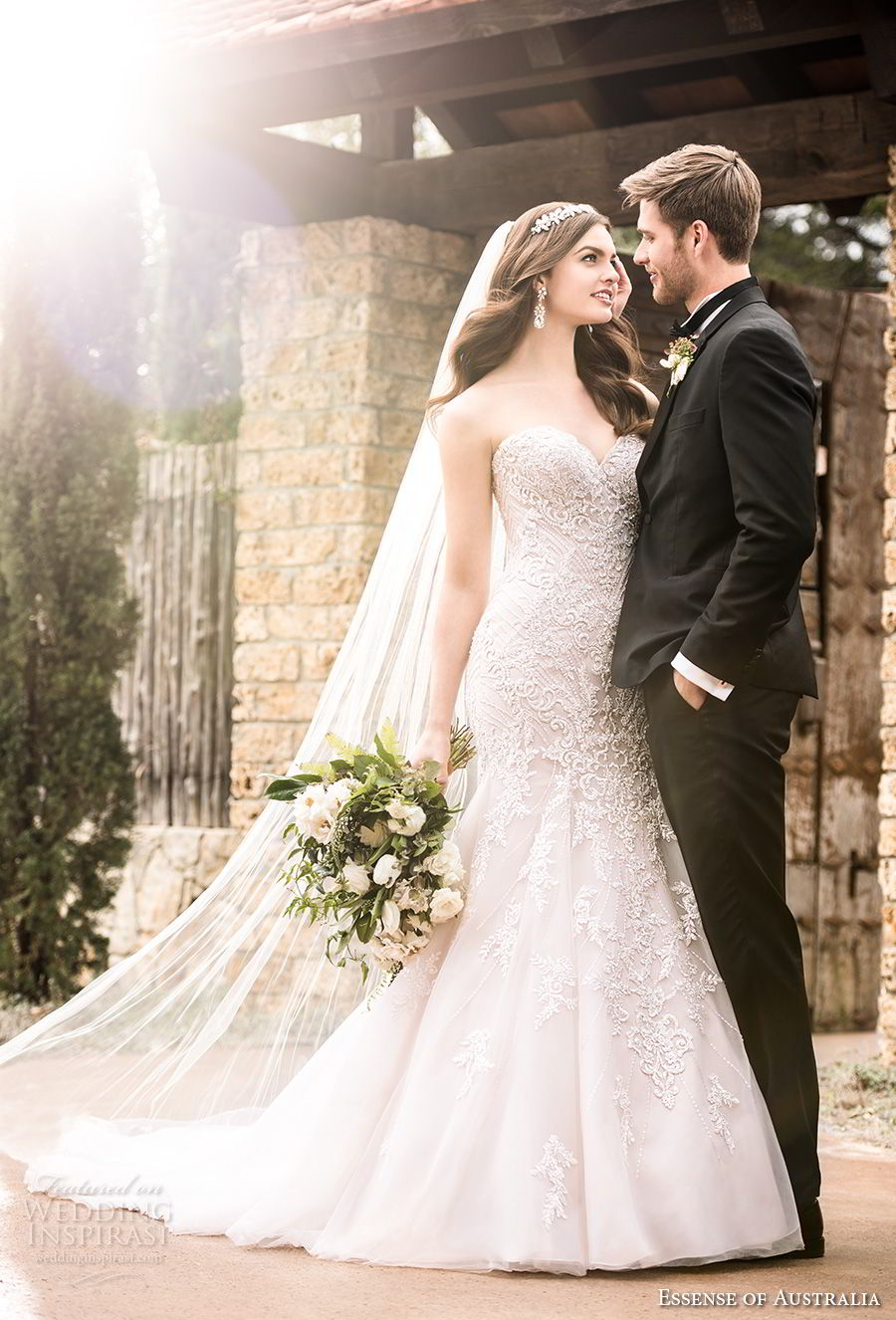 essense australia fall 2017 bridal strapless sweetheart neckline full embellishment elegant romantic blush color mermaid wedding dress chapel train (08) mv essense australia fall 2017 bridal strapless sweetheart neckline full embellishment elegant romantic blush color mermaid wedding dress chapel train (08) mv