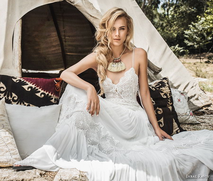 inbal raviv 2017 bridal sleeveless spaghetti strap sweetheart neckline heavily embellished bodice bohemian soft a line wedding dress (mia) mv inbal raviv 2017 bridal sleeveless spaghetti strap sweetheart neckline heavily embellished bodice bohemian soft a line wedding dress (mia) mv