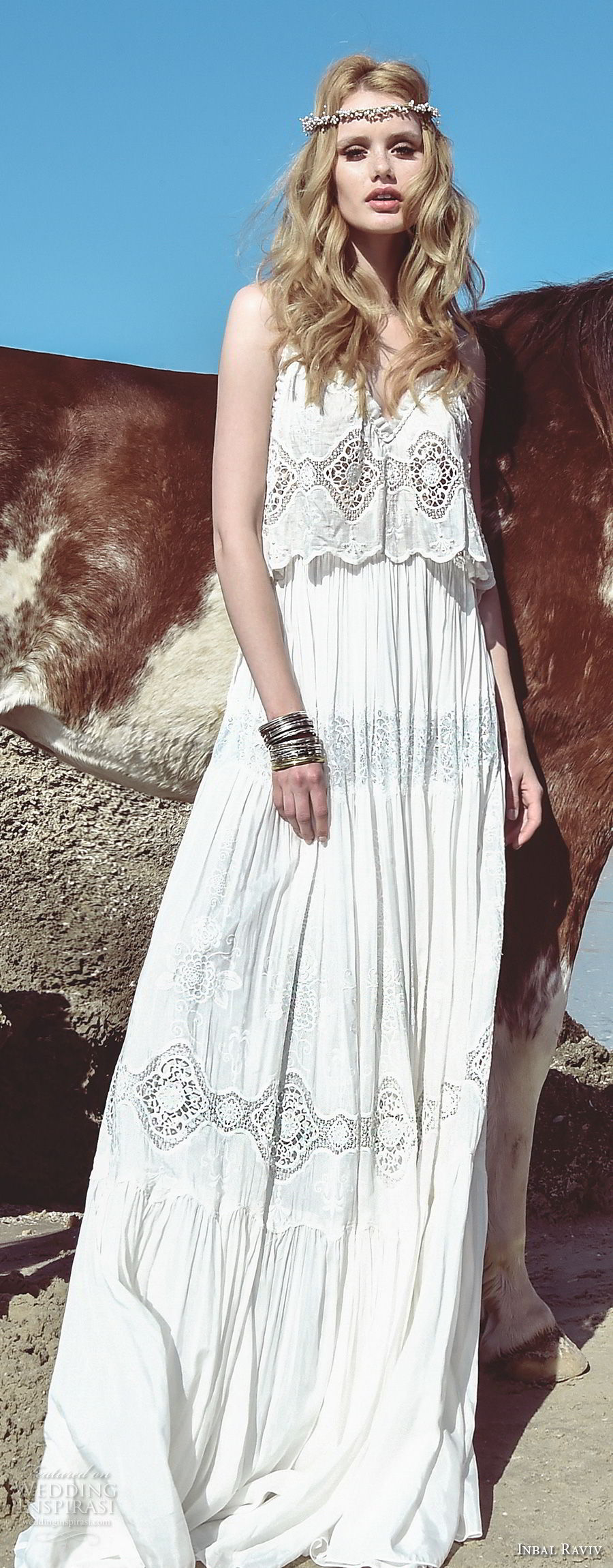 inbal raviv 2017 bridal spaghetti strap sweetheart neckline light embellishment 2 piece crop top bohemian soft a line wedding dress sweep train (rona) mv inbal raviv 2017 bridal spaghetti strap sweetheart neckline light embellishment 2 piece crop top bohemian soft a line wedding dress sweep train (rona) mv