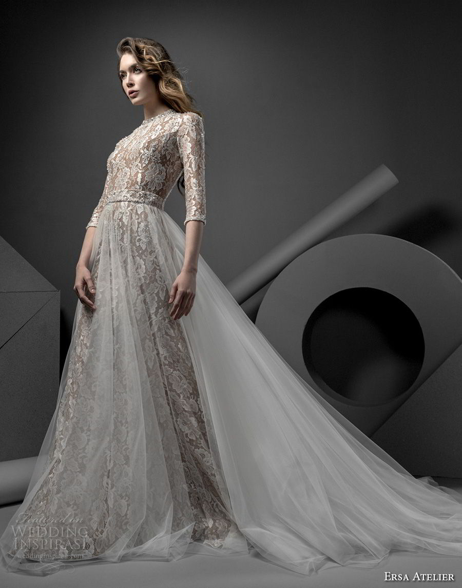 Ersa Atelier Spring 2018 Wedding Dresses — “Miss Mist” Bridal ...