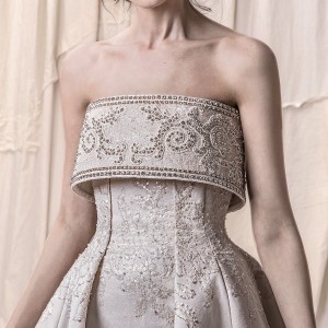 krikor jabotian spring 2018 bridal strapless straight across neckline full embellishment princess glamorous a  line wedding dress royal train (09) zv