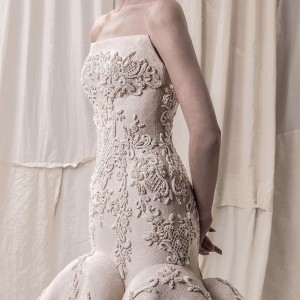 krikor jabotian spring 2018 bridal strapless sweetheart neckline full embellishment elegant glamorous mermaid wedding dress chapel train (02) zv