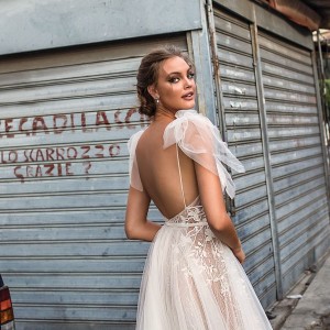 muse berta 2018 bridal sleeveless deep v neck heavily embellished bodice tulle skirt romantic a  line wedding dress open back sweep train (16) bv