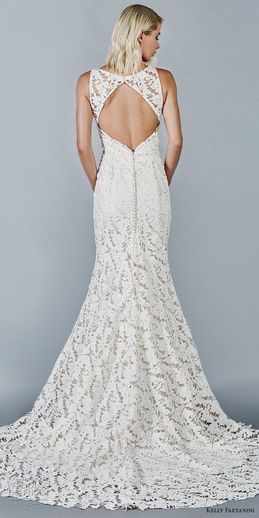 kelly faetanini fall 2018 bridal sleeveless bateau neck full lace embellishment elegant trumpet wedding dress keyhole back chapel train (5) bv kelly faetanini fall 2018 bridal sleeveless bateau neck full lace embellishment elegant trumpet wedding dress keyhole back chapel train (5) bv