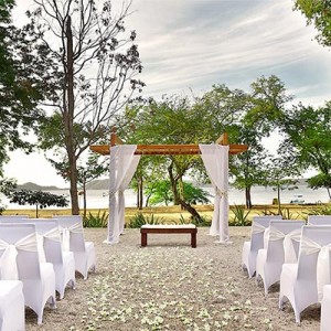 marriott el mangroove boutique hotel beach wedding destination romantic honeymoon costa rica guanecaste gulf papagayo