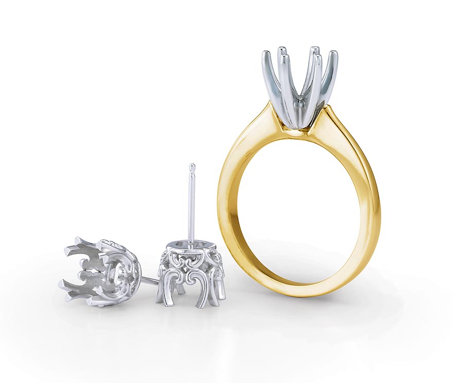 Platinum hot sale crown ring