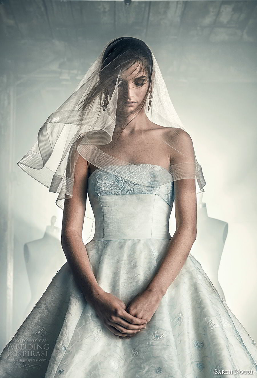 sareh nouri fall 2018 bridal strapless straight across neckline light embellishment romantic a line wedding dress chapel train (6) zv sareh nouri fall 2018 bridal strapless straight across neckline light embellishment romantic a line wedding dress chapel train (6) zv