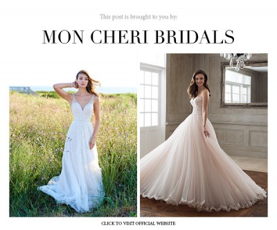 Spring 2018 Wedding Dresses from Mon Cheri Bridals — Stunning designs ...