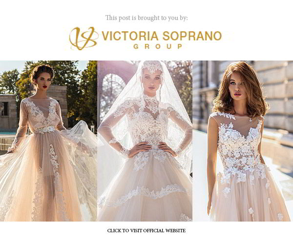 victoria soprano 2018 bridal collection the one banner below