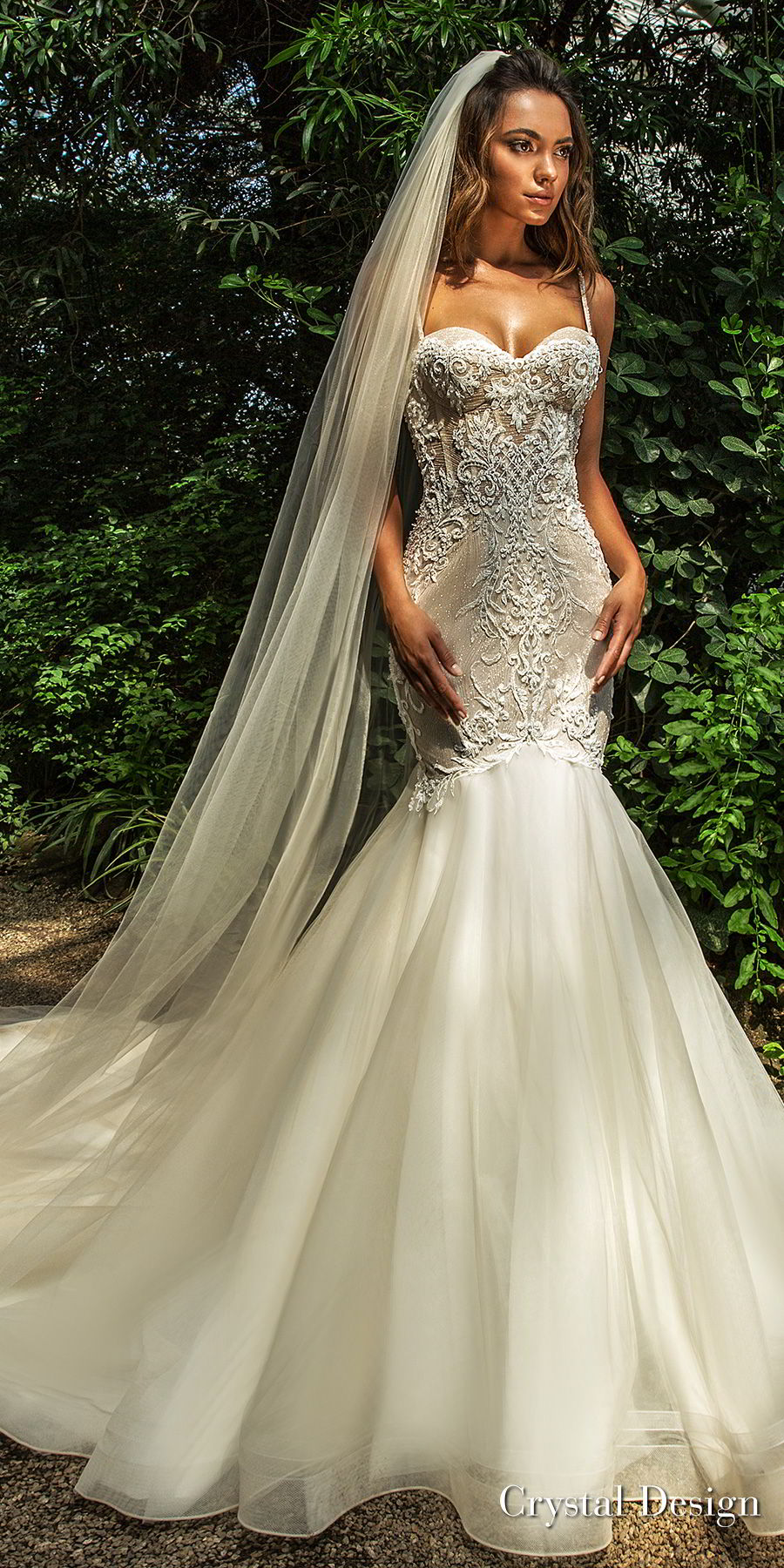 Crystal Design 2018 Wedding Dresses — “Royal Garden