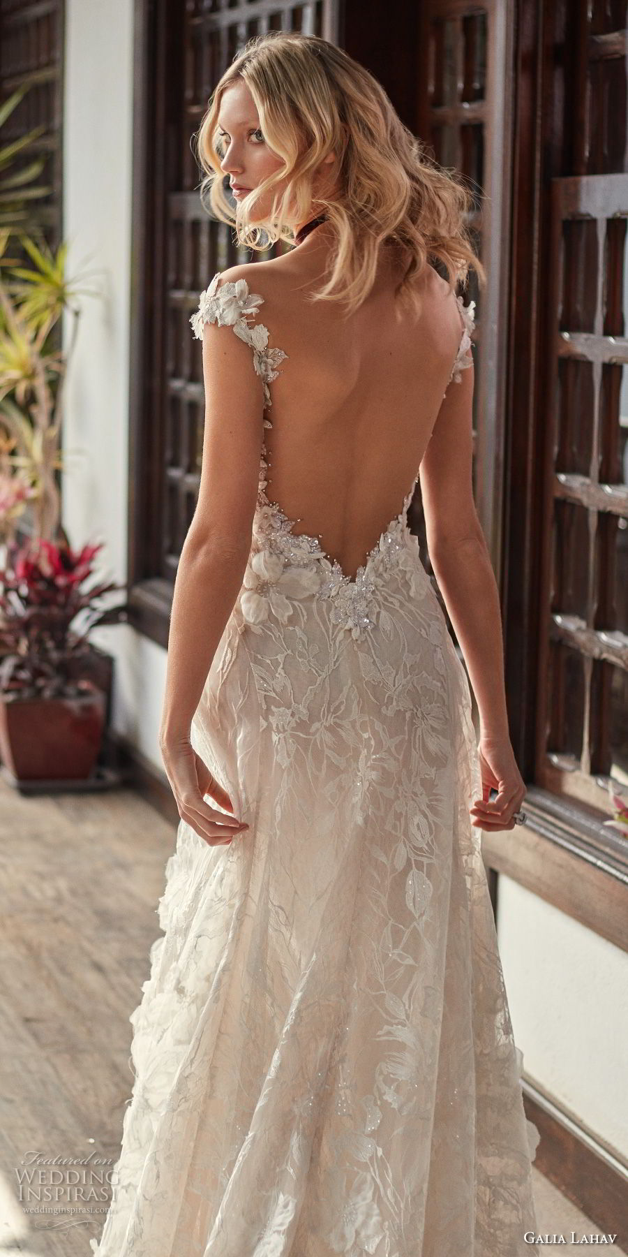 galia lahav couture fall 2018 bridal cap sleeves sweetheart neckline full embellishment elegant romantic soft a line wedding dress low open back sweep train (17) zbv galia lahav couture fall 2018 bridal cap sleeves sweetheart neckline full embellishment elegant romantic soft a line wedding dress low open back sweep train (17) zbv