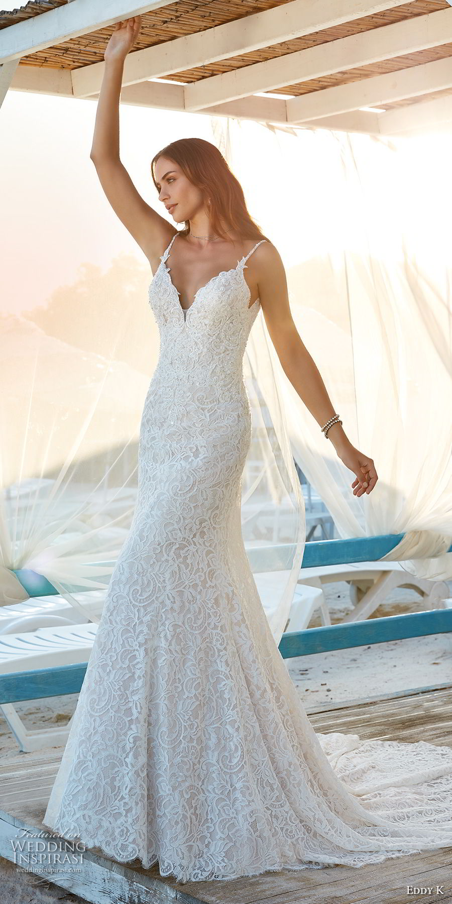 eddy k 2018 bridal spaghetti strap sweetheart neckline full embellishment elegant sheath wedding dress open v back chapel train (32) mv eddy k 2018 bridal spaghetti strap sweetheart neckline full embellishment elegant sheath wedding dress open v back chapel train (32) mv