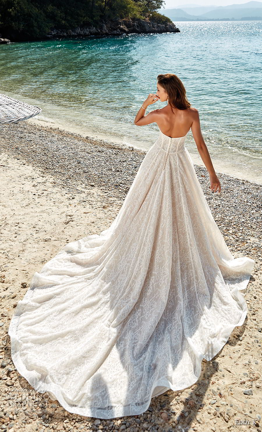 eddy k 2018 bridal strapless sweetheart neckline full embelishment romantic a line wedding dress chapel train (2) bv eddy k 2018 bridal strapless sweetheart neckline full embelishment romantic a line wedding dress chapel train (2) bv