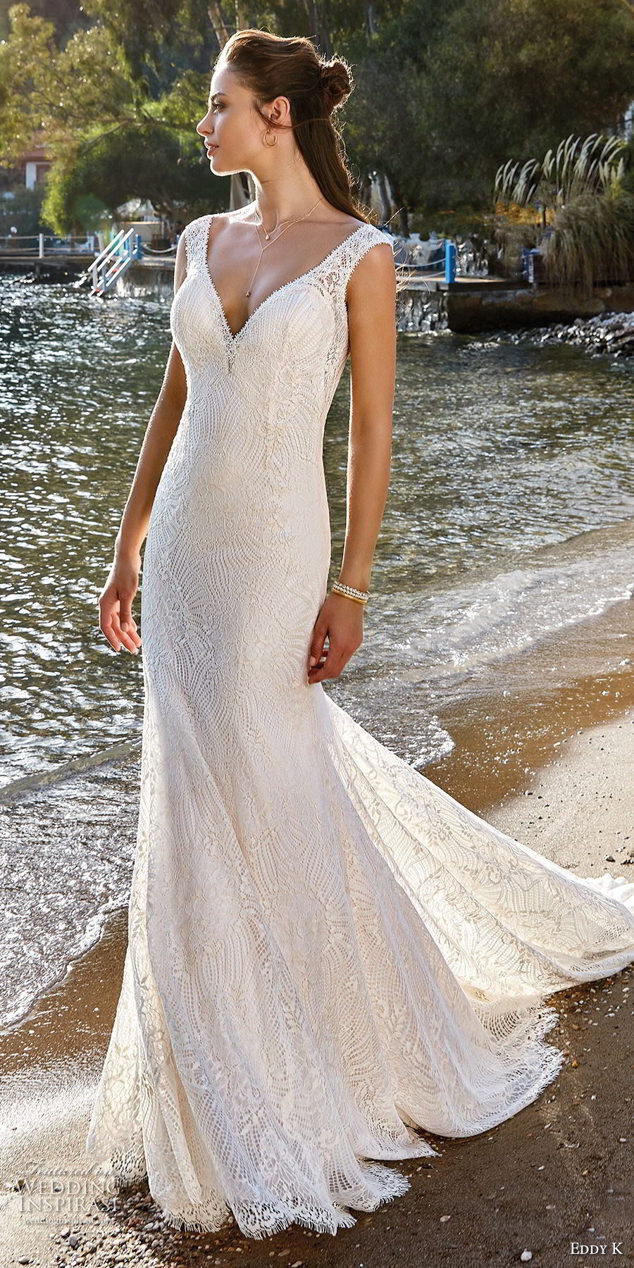 eddy k 2018 bridal thick strap v neck full embellishment elegant sheath wedding dress open back chapel train (17) mv eddy k 2018 bridal thick strap v neck full embellishment elegant sheath wedding dress open back chapel train (17) mv