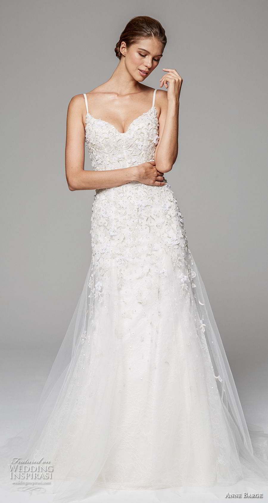 anne barge fall 2018 bridal sleeveless spaghetti strap sweetheart neckline heavily embeliished bodice romantic a  line wedding dress open scoop back sweep train (9) mv